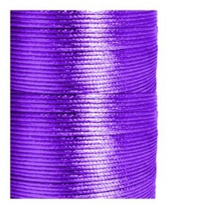 1mm Purple Satin Cord (Rattail)