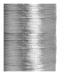 1mm Silver Satin Cord (Rattail)