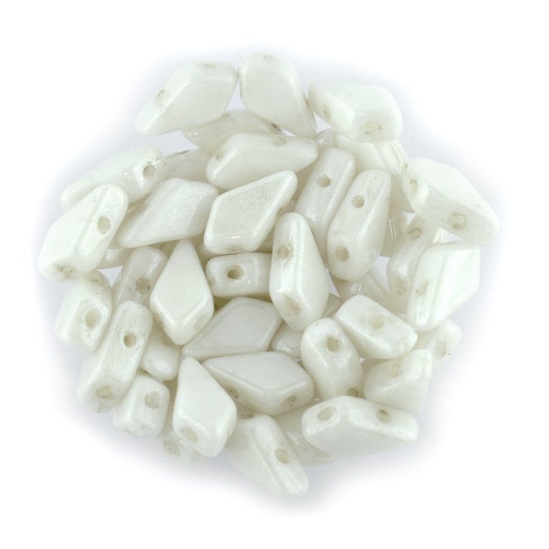 2 Hole Kite Bead Chalk Luster - 50g