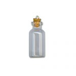 small 22mm glass bottle charm