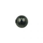 2.5mm Spacer Bead Black Plated