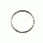 25mm Split Rings Nickel Plated