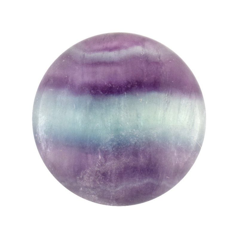 25mm Fluorite Semi-Precious Cabochon