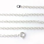 28 inch Belcher Chain Silver Plated