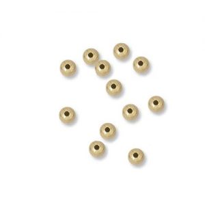 3mm gold fill spacer beads