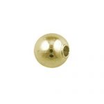 3mm Spacer Bead Gold Plated