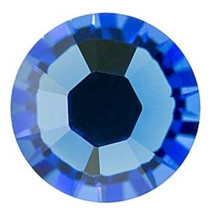 3mm Sapphire (SS12) Swarovski Diamantes