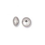 4.6mm Sterling Silver Saucer Bead