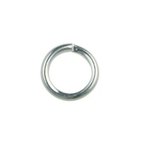 4mm Jump Ring Silver Plated