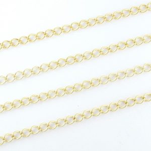 Extension Chain Gold Plated 5.5x4mm