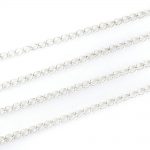 Extension Chain Silver Plated 5.5x4mm