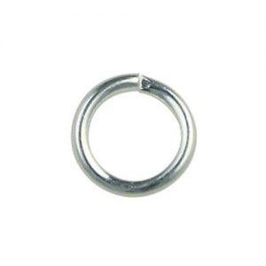 5mm Jump Ring Silver Plated