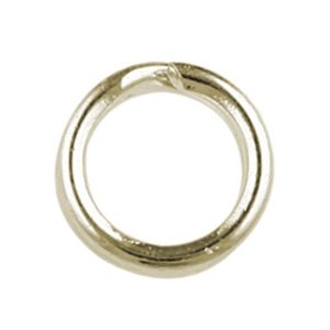 5mm Split Rings Gold Plated