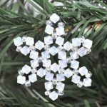 Snowflake Kit White Opal 4mm