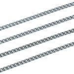 Medium Curb Chain Black Plated 6.5x4.5mm