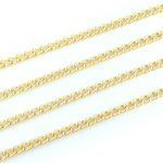 Medium Curb Chain Gold Plated 6.5x4.5mm