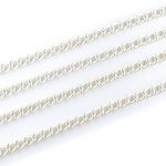 Medium Curb Chain Silver Plated 6.5x4.5mm