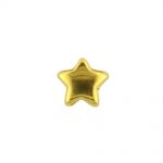 6mm gold plated star spacer bead