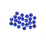 8mm blue round wooden beads