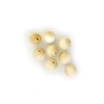 8mm natural round wooden beads