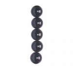 8mm black onyx semi-precious beads 50 per string approx.
