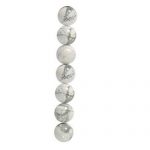 8mm semi-precious Howlite beads