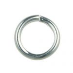 8mm Jump Ring Silver Plated