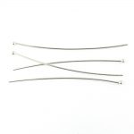 Ball Headpin 50mm Antique Silver