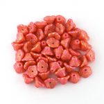 Preciosa glass bell flower beads