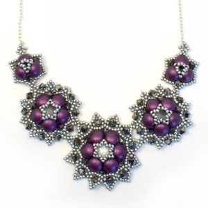 Candy Bead Rosette Necklace Kit