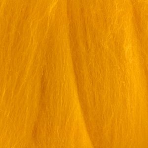 Orange Merino Roving for felting