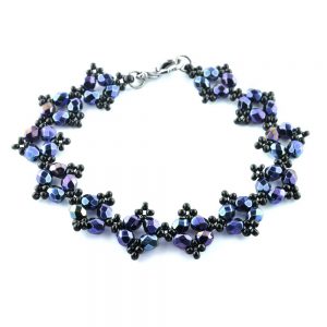 RAW Embellished Bracelet Kit - Iridescent Blue