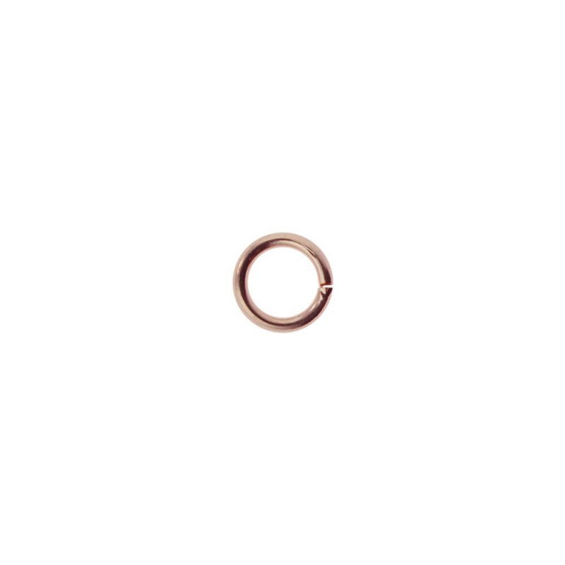 5mm Jump Ring Rose Gold