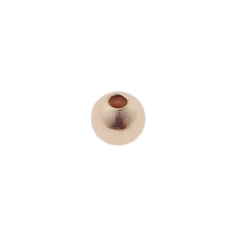 2.5mm Spacer Bead Rose Gold