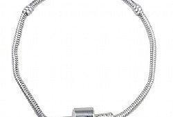 Pandora Style Sterling Silver Charm Bracelet 19cm*