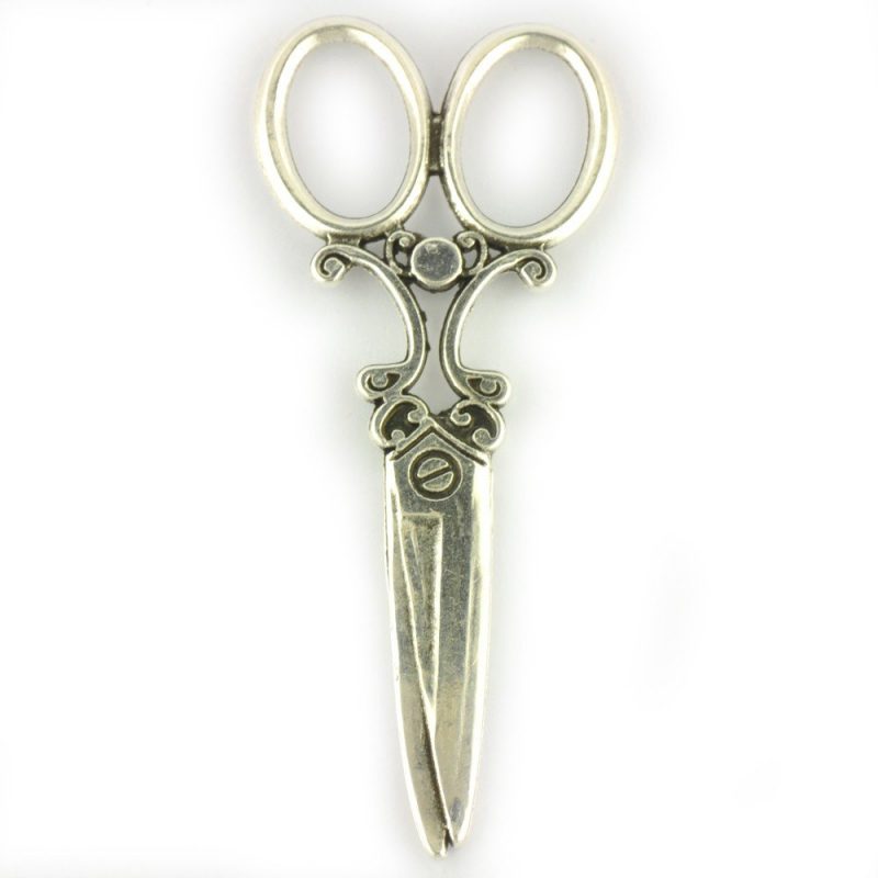 metal pendant scissor charm