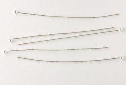 Silver Plated Ball headpin