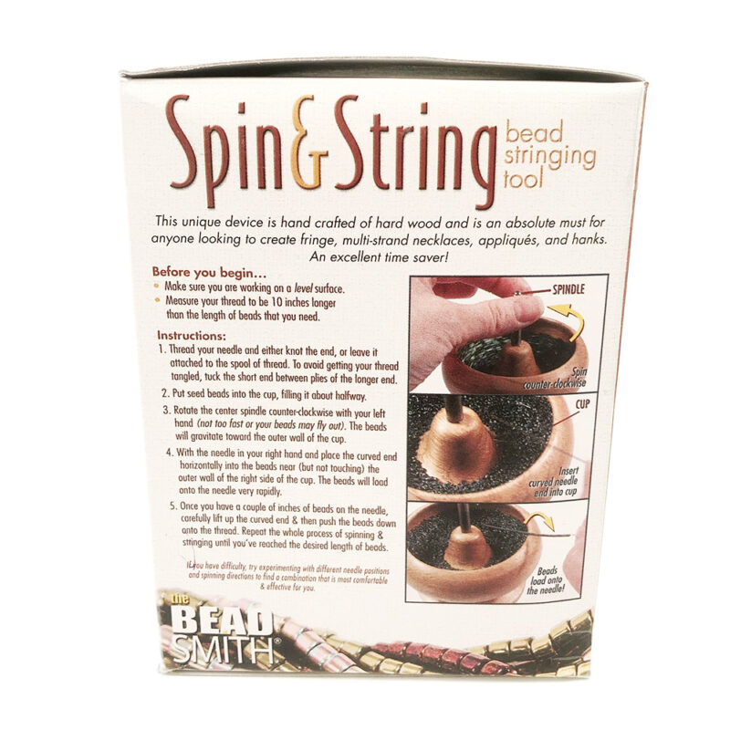 The Bead Smith Spin and String bead stringing tool