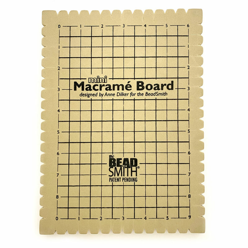 Bead smith mini macrame board