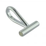 Brooch to Pendant Horizontal Converter Silver Plated