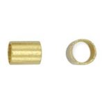 Crimp Tube Size 2 Pack Gold Plated