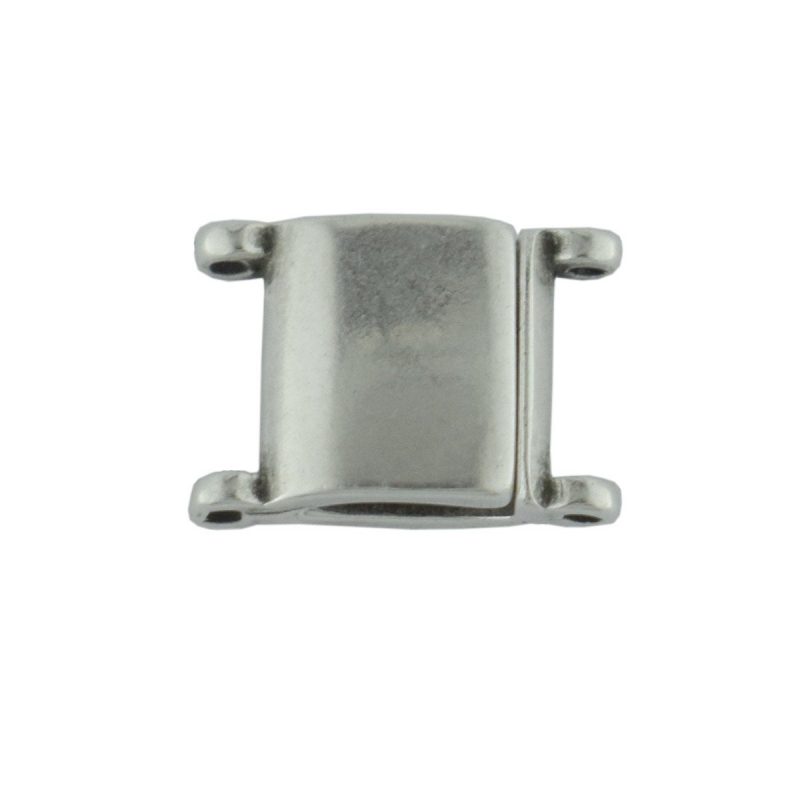 Cymbal Axos II Delica Bead Magnetic Clasp Antique Silver - Image 2