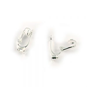 Ear Clip - Earstud Converter - Silver Plated