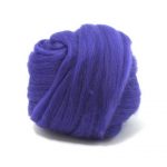 Ultra Violet Merino Roving for felting