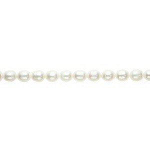 1 string of 5 x 6mm freshwater rice pearls