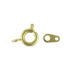 Bolt ring gold plated