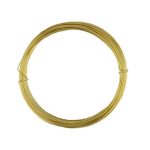 22 gauge gold plated copper craft wire - 0.6mm diameter