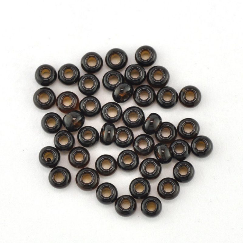 Size 9/0 Washable Seed Beads 2060 Dark Topaz