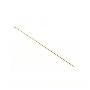 Hat Pin 75mm Gold Plated