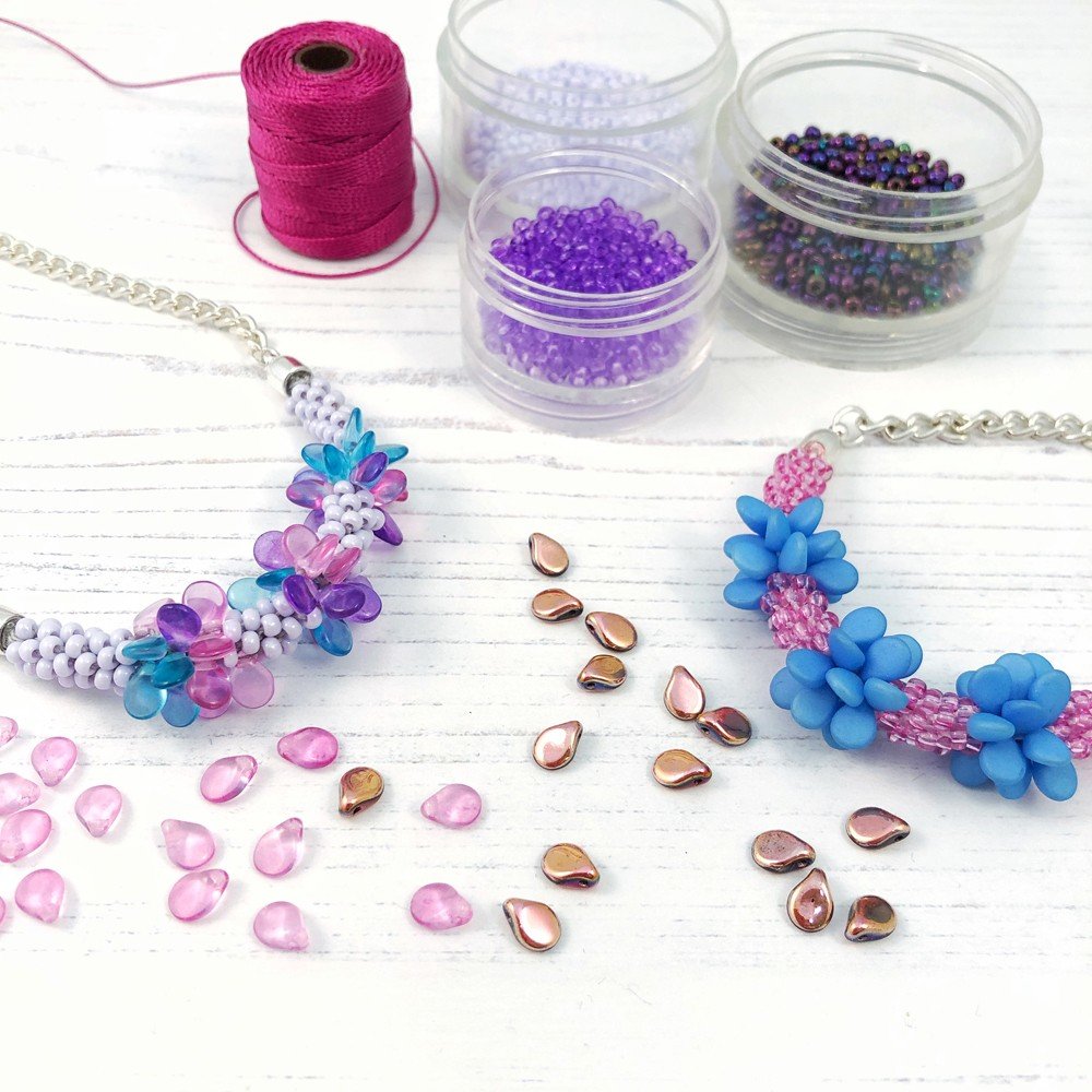 Kumihimo Braiding with Beads
